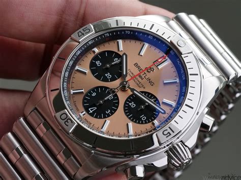 breitling plaat|breitling chronomat watch review.